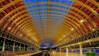 A Walk Around Londons Paddington Railway Station [upl. by Laks]