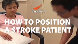 How To Position A Stroke Patient [upl. by Nakashima]