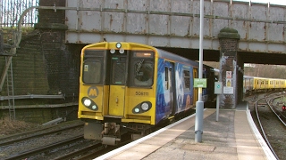 Half an Hour at 216  Birkenhead North Station 1022017  Class 507 508 terminus [upl. by Macrae]